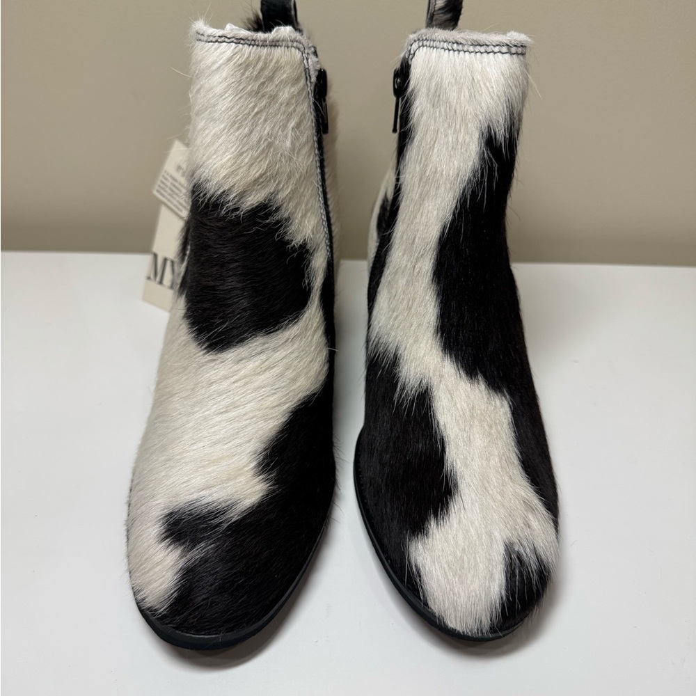 Myra Bags Neotron Hair-on Cowhide Ankle Boots – Block Heel 
NWT - Picture 3 of 16